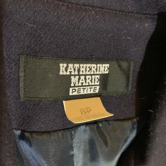 Katherine Marie Women’s Petite Blue Blazer Size 8P - Picture 6 of 6